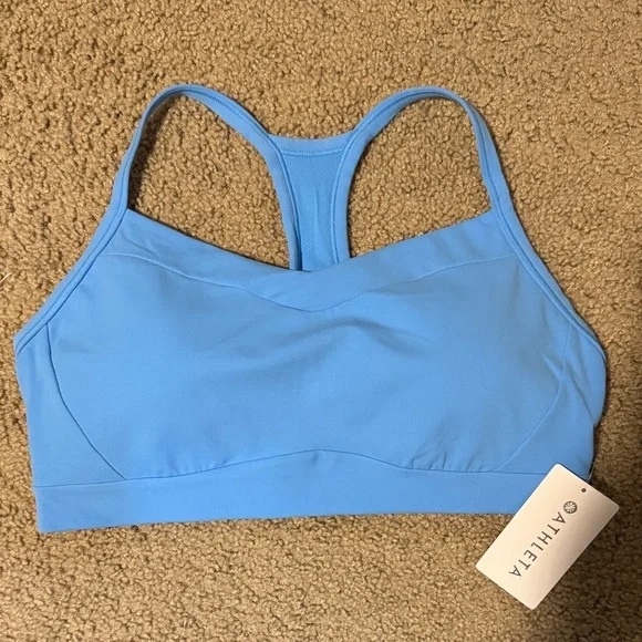 Athleta Vital Sports Bra-Cornflower Color - Picture 2 of 4